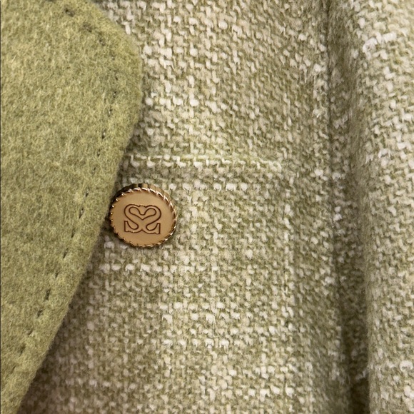 Sandro Olive Green Women's Blazer - Picture 5 of 10